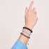 Charcoal | Silver | Cheshire Glass Charmballa Bracelet